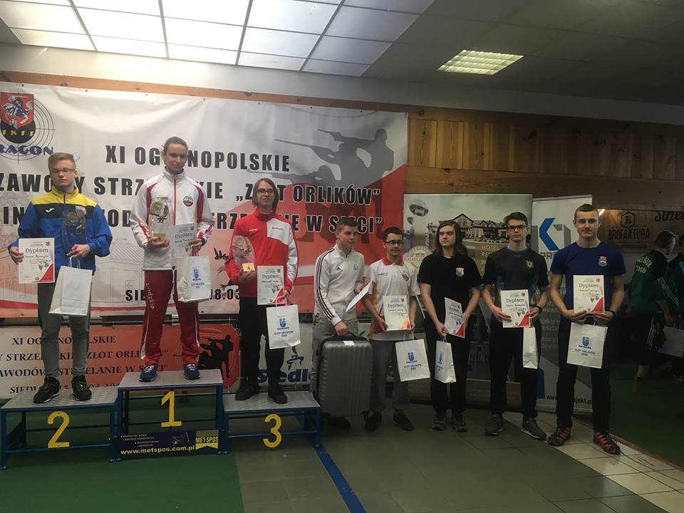 Daniel Kujszczyk na podium